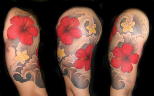 Flower Half Sleeve Tattoos flower sleeve tattoo designs