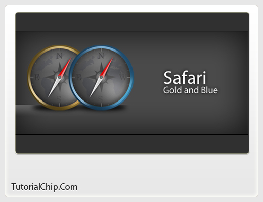 gold safari app icon