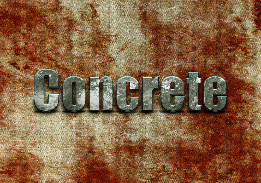 Create a Beautiful Concrete Text Effect: Photoshop Tutorial - TutorialChip
