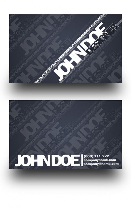 Business Card For Designers