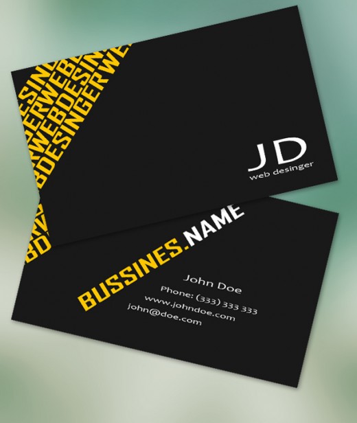 Webmaster Business Card