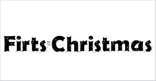 Firts Christmas Font